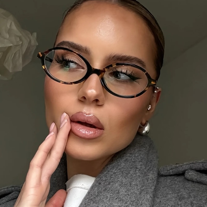 Women'S Fashion Eyeglasses - Óculos de Sol Vintage Ovais Femininos