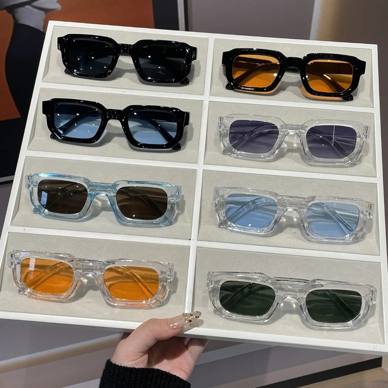 Women'S Fashion Eyewear - Novos Óculos de Sol Retrô Quadrados