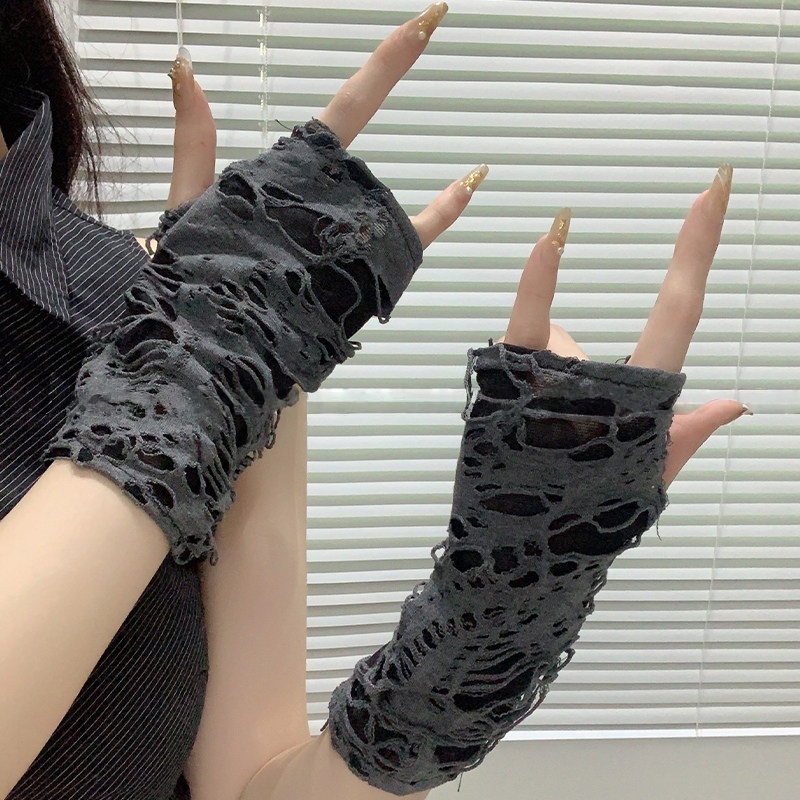 Women Fashion Gloves - Luvas Curtas Sem Dedos Yueqiu Girl