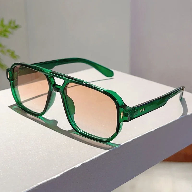Women'S Fashion Eyeglasses - Novos Óculos de Sol Quadrados Vintage