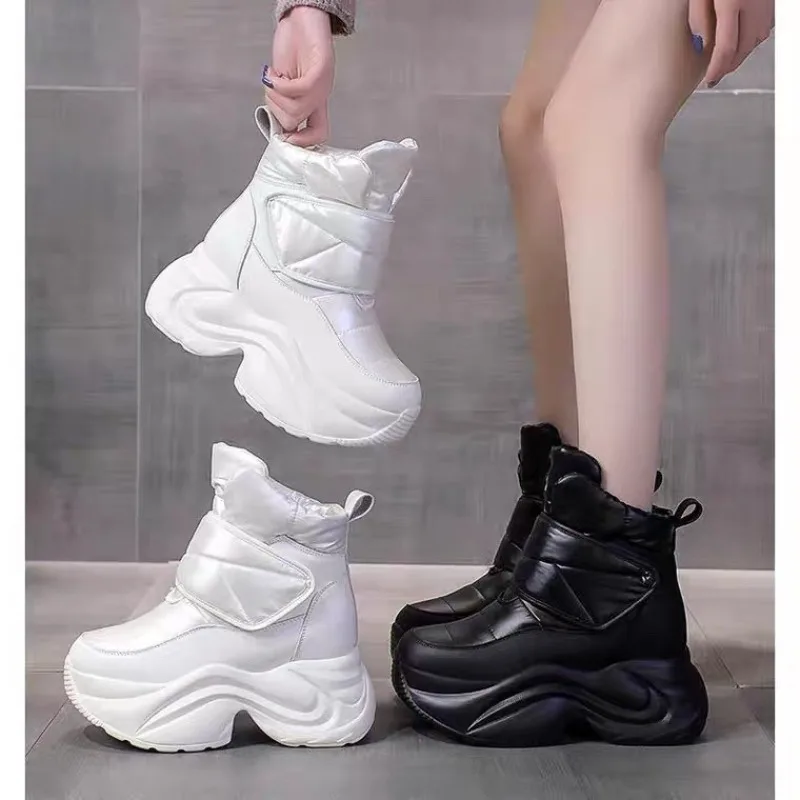 Women Fashion Korean - Botas de neve femininas inverno nova