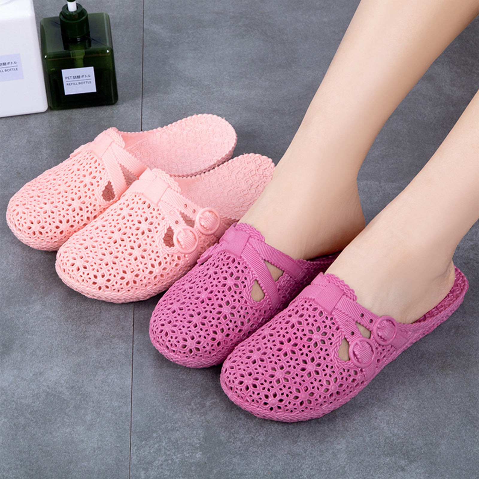 Women'S Fashion Footwear - Wrap-toe chinelos respiráveis verão ao ar