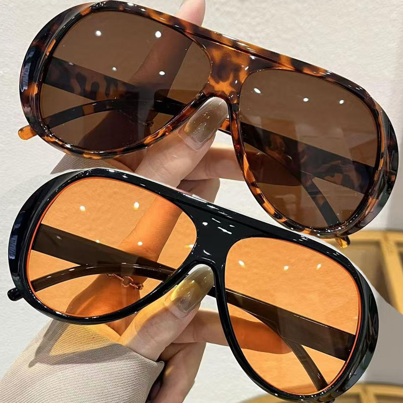 Women'S Fashion Eyeglasses - Óculos de Sol Oversized para Mulheres,