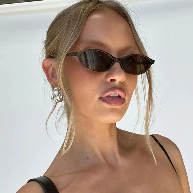 Women'S Fashion Eyewear - Óculos de Sol Retro com Armação