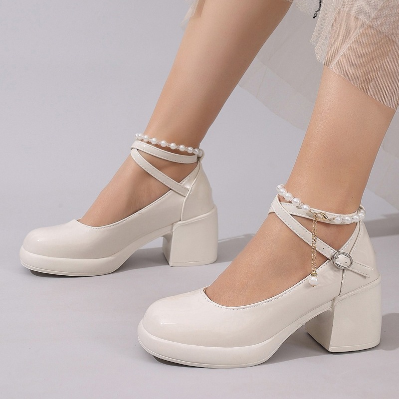 Women'S Fashion Footwear - Novas mulheres bombas sapatos moda cruz