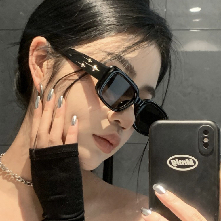 Women'S Fashion Eyewear - Óculos de Sol Pequenos Estilo Retrô