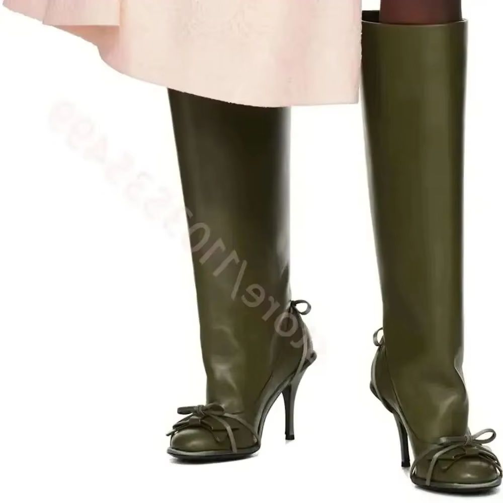 Botas de Cano Alto Verdes com  - Women Fashion Model avaliação e preço