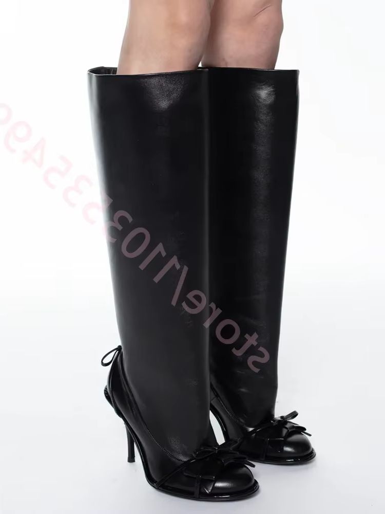 Botas de Cano Alto Verdes com  - Women Fashion Model avaliação e preço