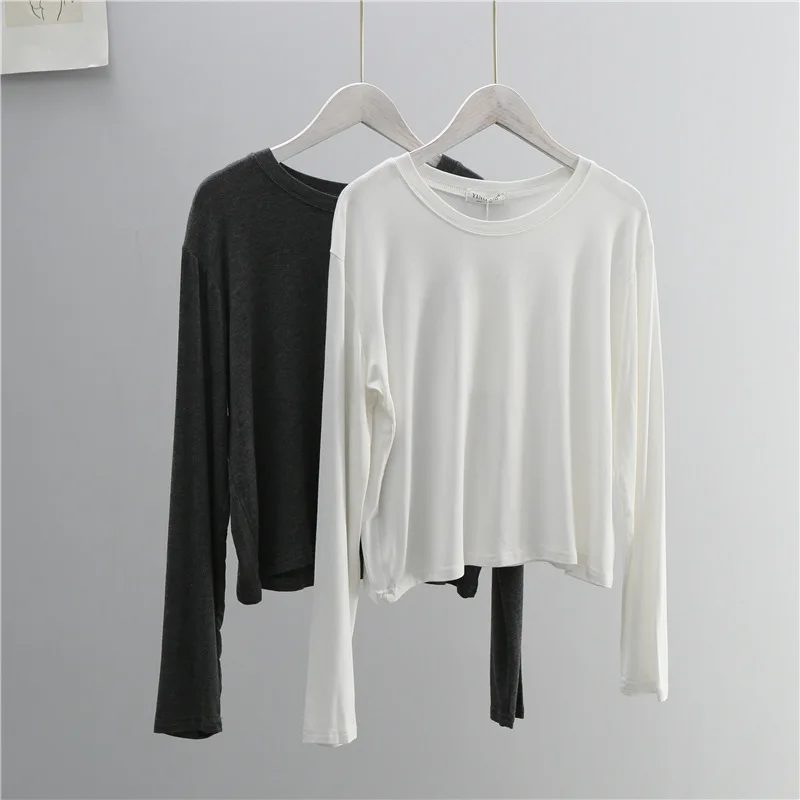Camiseta de Manga Longa em Mis - Women Top Fashion avaliação e preço