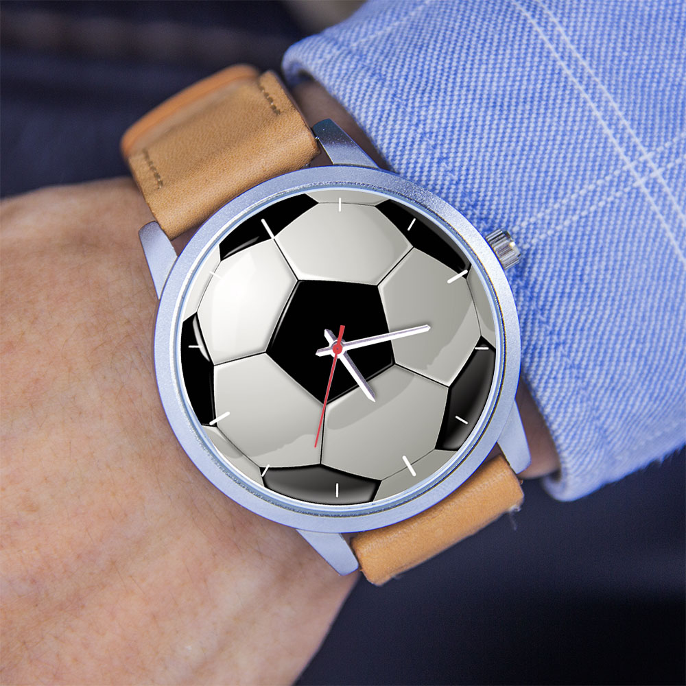 Futebol design fãs prata homem - Fashion Women Watches avaliação e preço