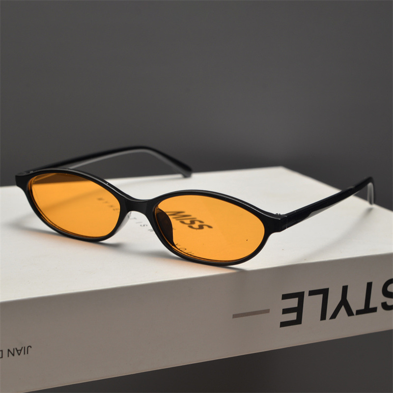 Novos Óculos de Sol Retro Oval - Women'S Fashion Eyeglasses avaliação e preço