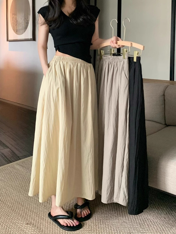 Saia Midi Plissada Drapeada de - A-Line Skirt Midi avaliação e preço