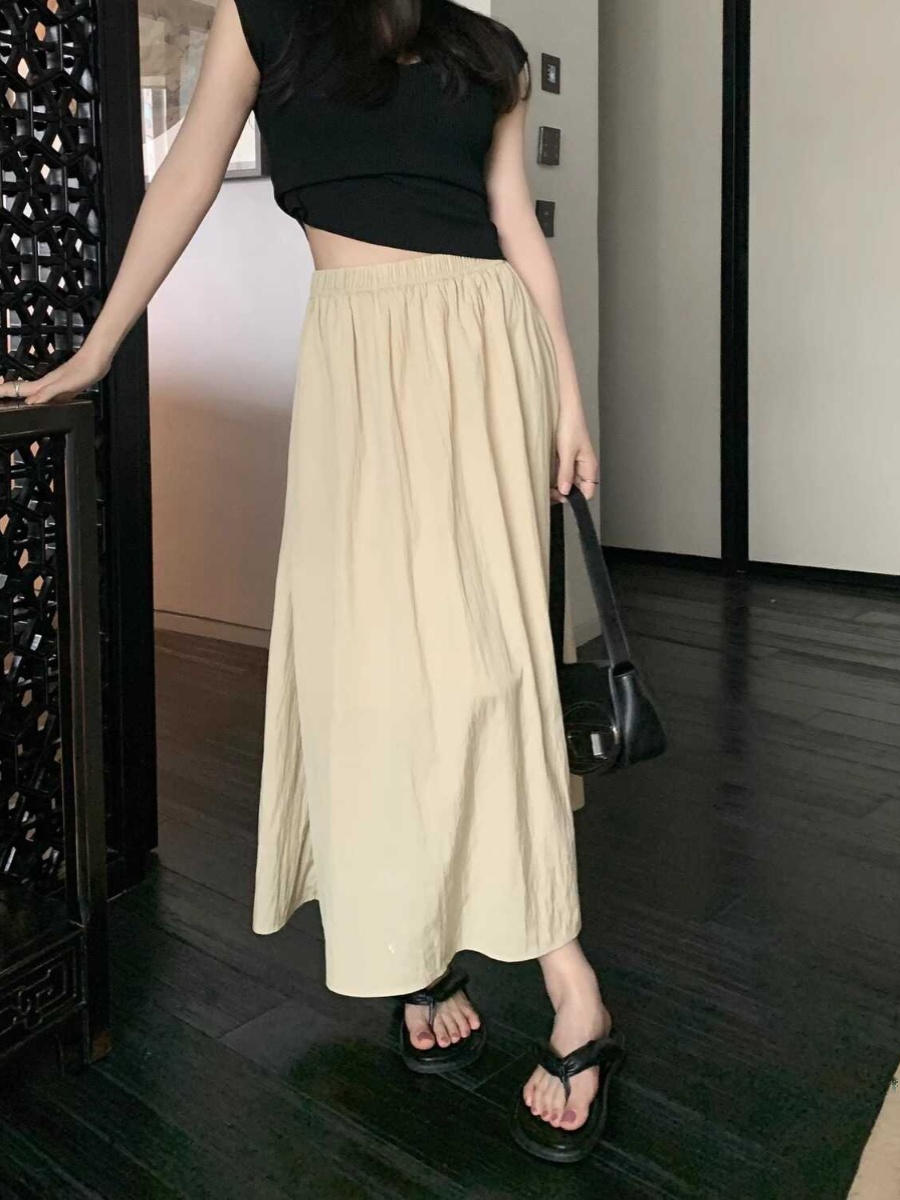 Saia Midi Plissada Drapeada de - A-Line Skirt Midi avaliação e preço