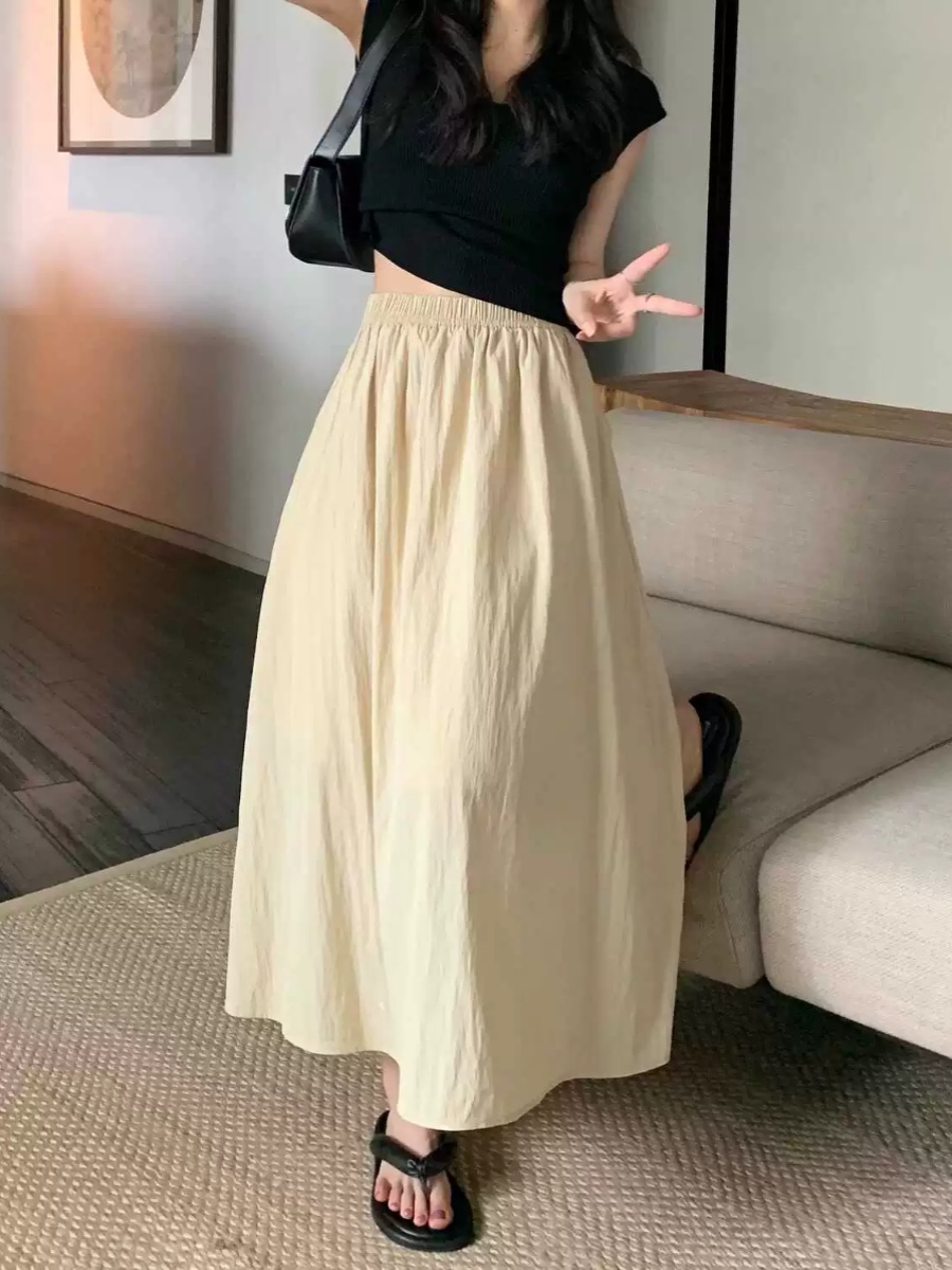 Saia Midi Plissada Drapeada de - A-Line Skirt Midi avaliação e preço
