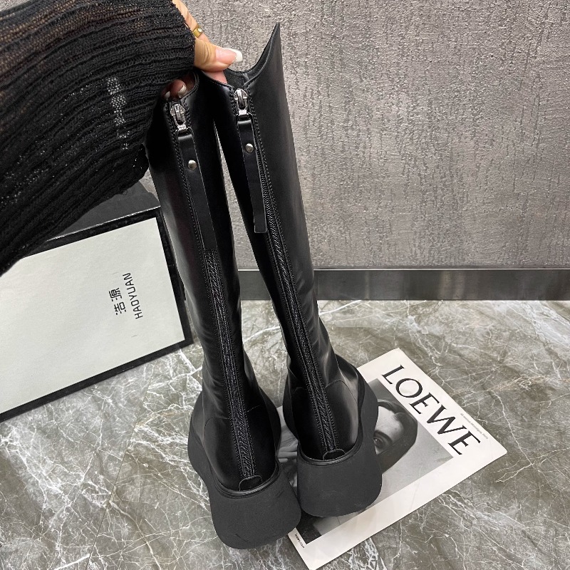 Novas botas altas antiderrapan - Women Fashion Korean avaliação e preço