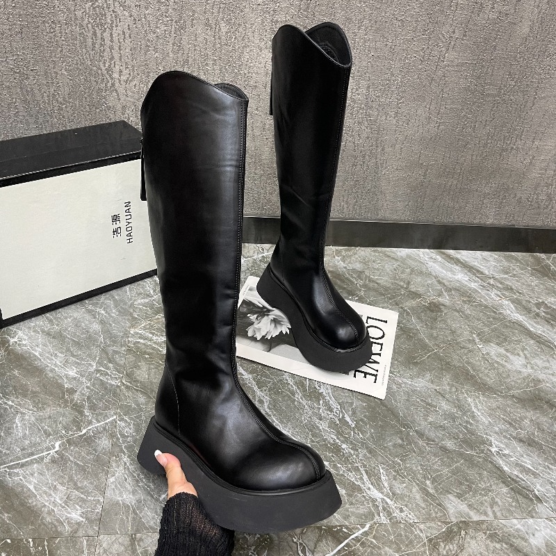 Novas botas altas antiderrapan - Women Fashion Korean avaliação e preço