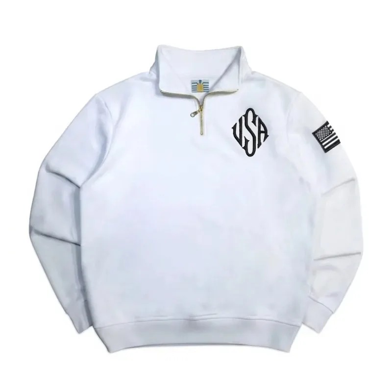 Moletom com Zíper de Um Quarto - Women'S Fashion Quarter Zip avaliação e preço