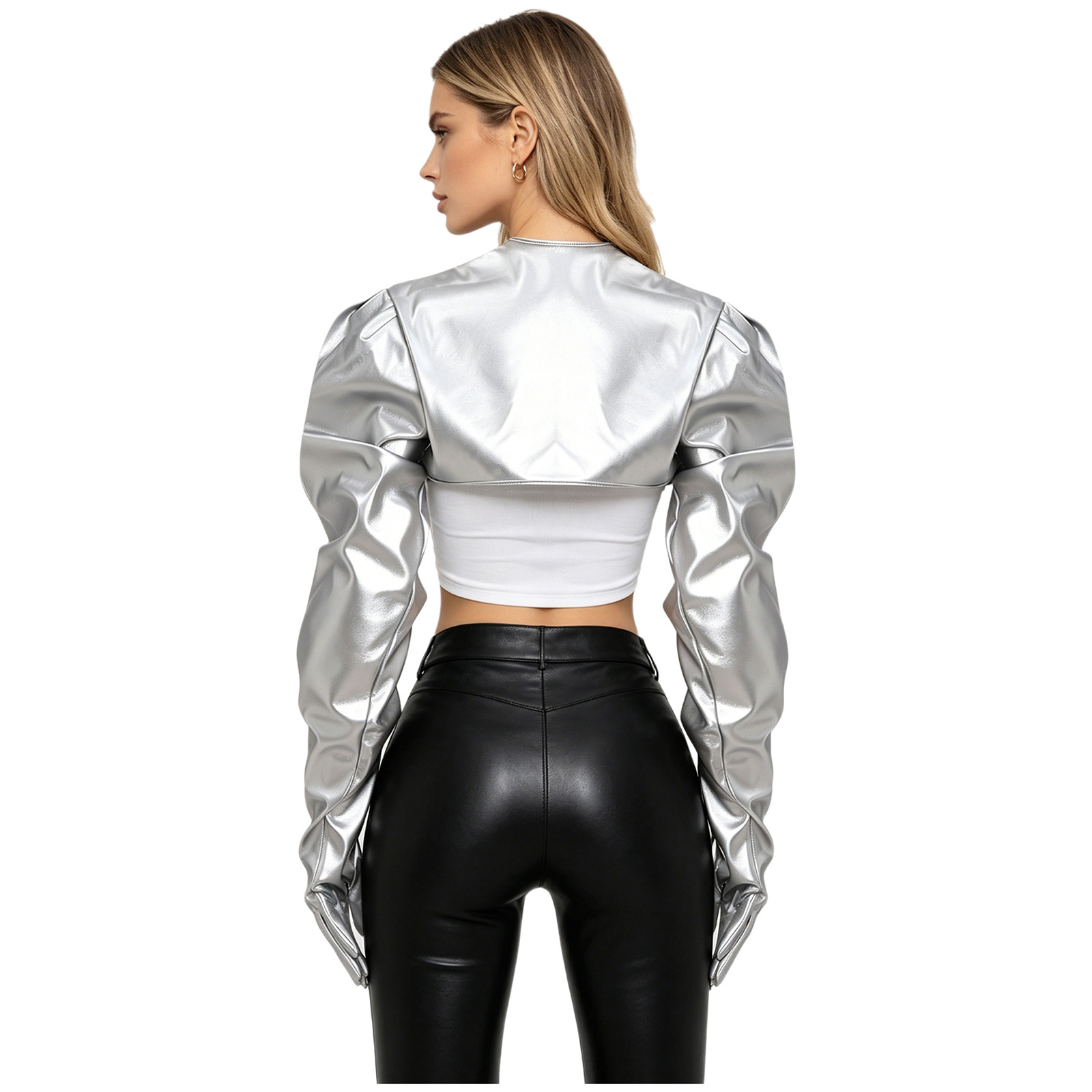 Cardigã Feminino de PU com Efe - Women Fashion Gloves avaliação e preço