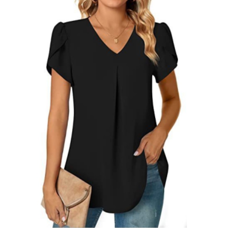 Elegante blusa feminina flor 2 - Xxl Women Fashion avaliação e preço