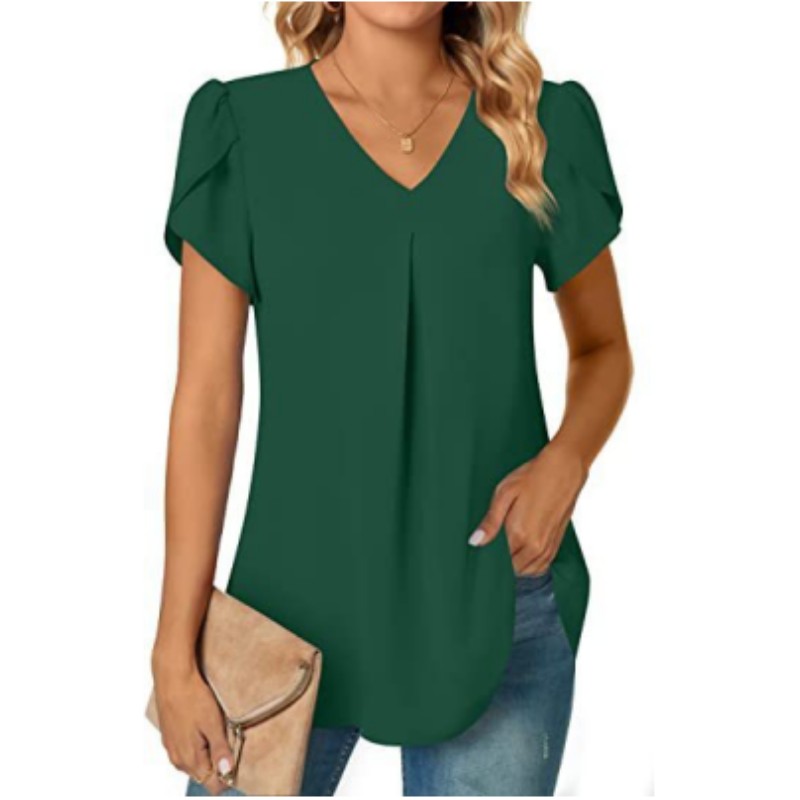 Elegante blusa feminina flor 2 - Xxl Women Fashion avaliação e preço