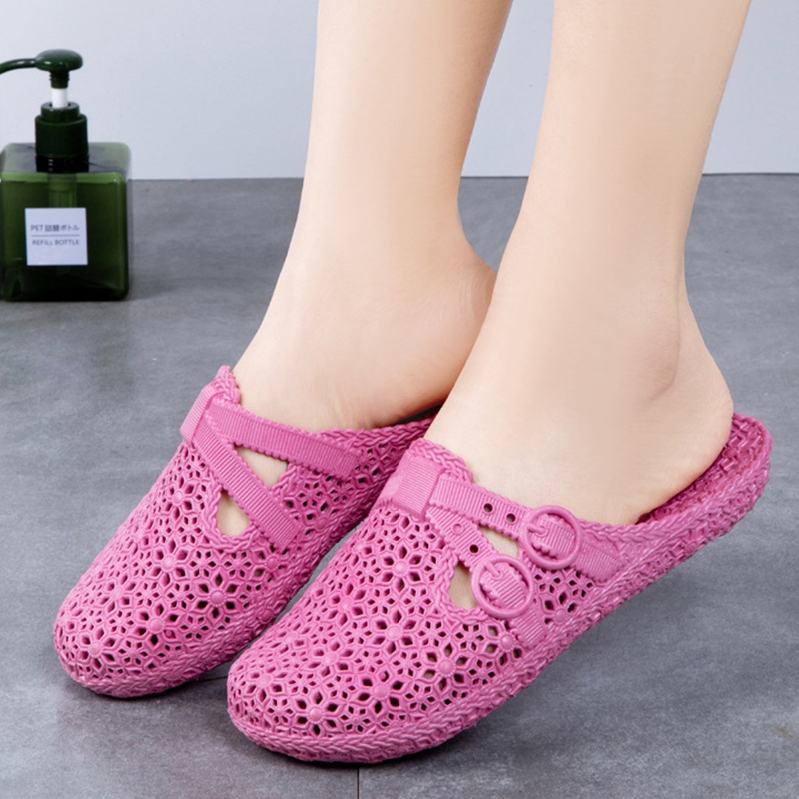 Wrap-toe chinelos respiráveis  - Women'S Fashion Footwear avaliação e preço