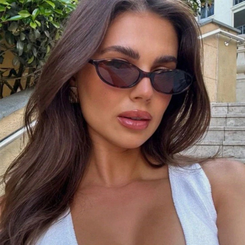 Óculos de Sol Retro com Armaçã - Women'S Fashion Eyewear avaliação e preço