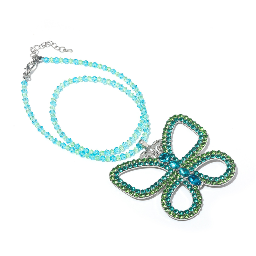 Colar Pingente Borboleta Exage - Women Fashion Necklace avaliação e preço