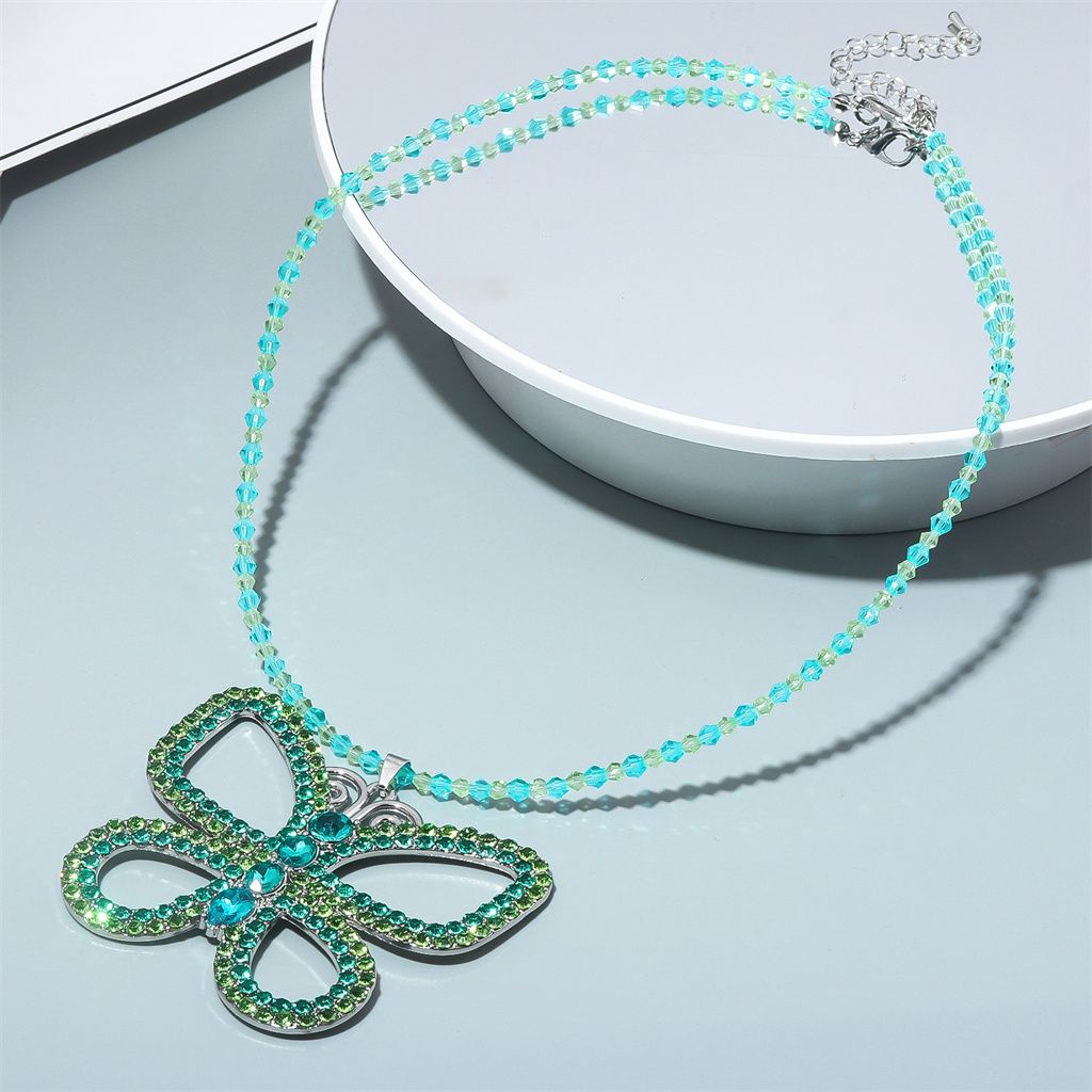 Colar Pingente Borboleta Exage - Women Fashion Necklace avaliação e preço