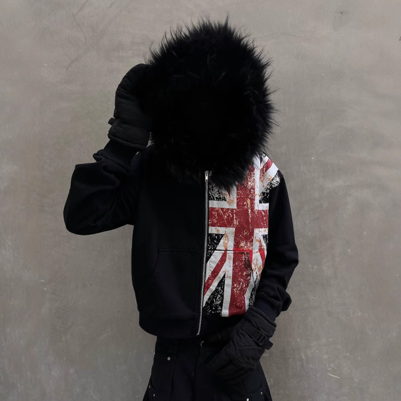 Jaqueta de gola de pele falsa  - Women'S Fashion Uk 2025 avaliação e preço