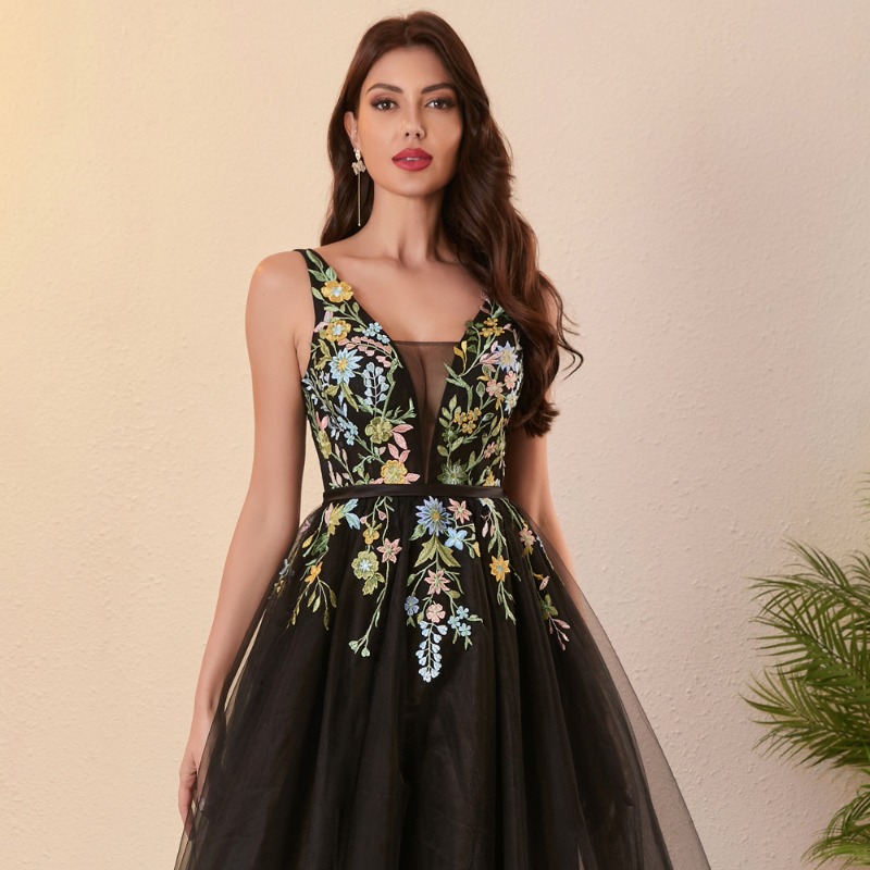 Novo Vestido Longo de Festa Fe - Women Fashion Necklace avaliação e preço