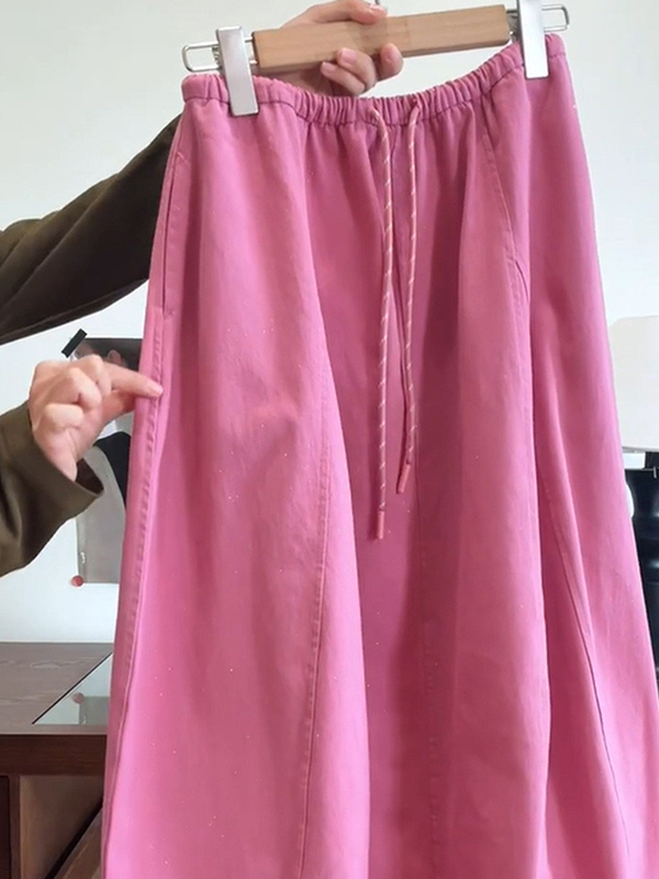 Saia Midi Feminina Plus Size d - A-Line Skirt Midi avaliação e preço