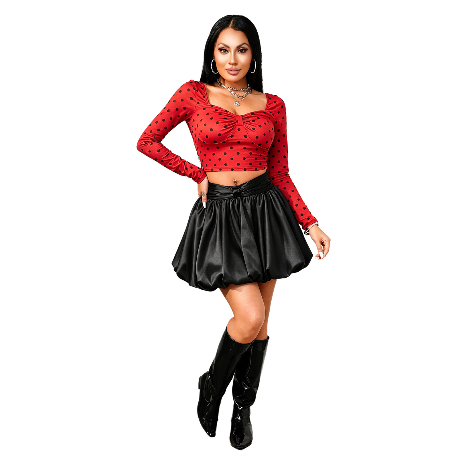 Conjuntos de Saia Mini com Ren - Women Top Fashion avaliação e preço