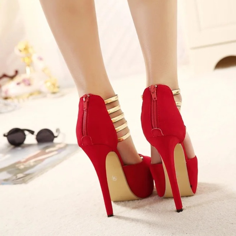 Sapatos Femininos de 13CM, Mod - Women Fashion Model avaliação e preço