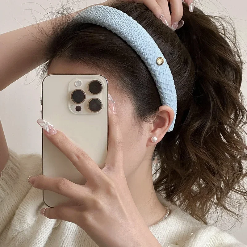 Tiara de esponja estilo corean - Women'S Fashion Labels avaliação e preço