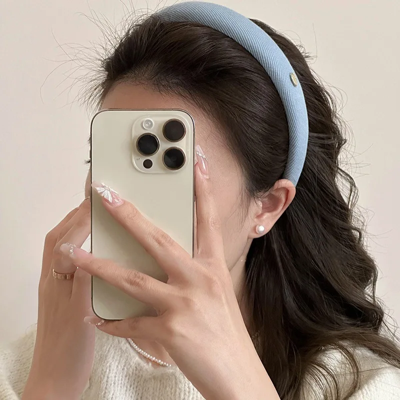 Tiara de esponja estilo corean - Women'S Fashion Labels avaliação e preço