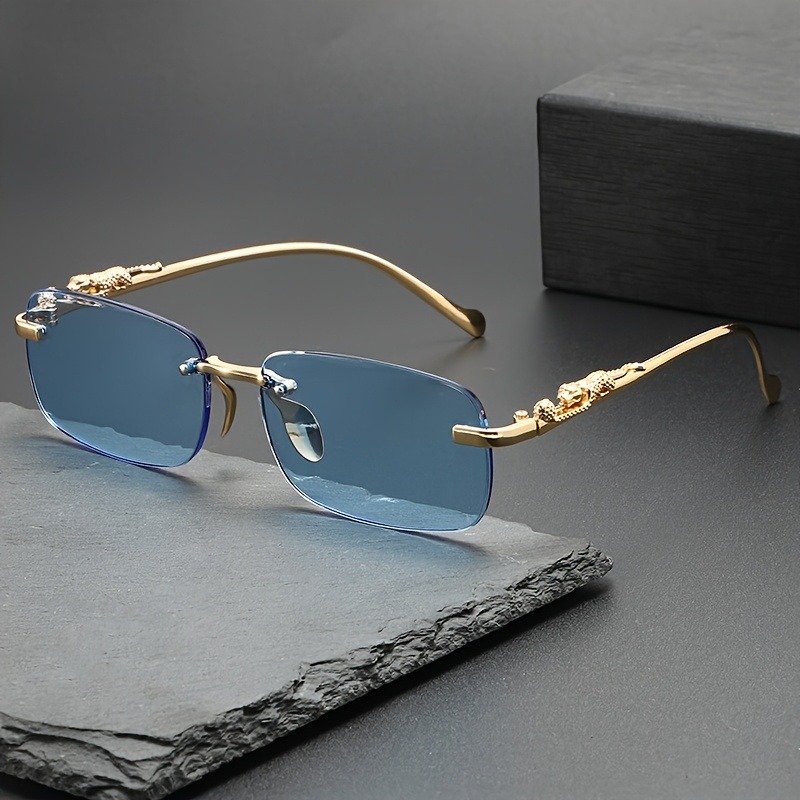 Óculos de Sol Sem Armação de M - Women'S Fashion Eyeglasses avaliação e preço