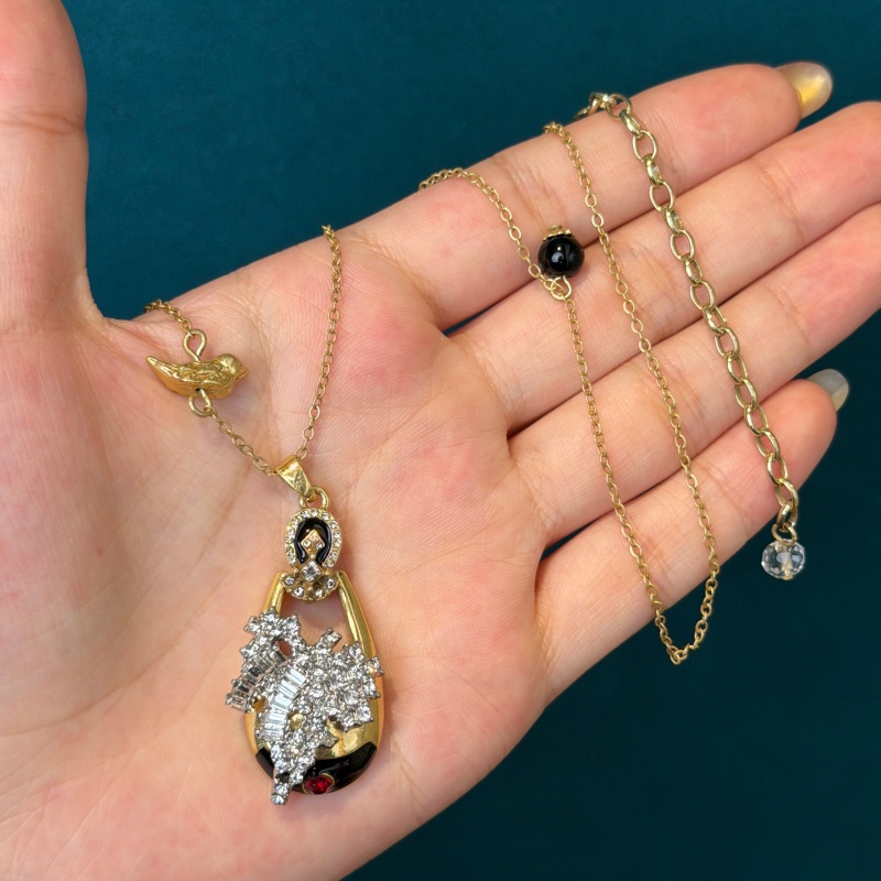 Colar e Brincos Vintage com Ce - Women Fashion Brand avaliação e preço