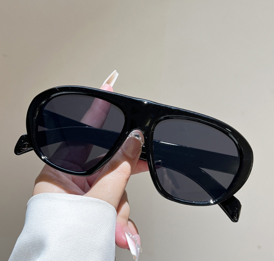 Novos Óculos de Sol Oversized  - Women'S Fashion Eyeglasses avaliação e preço