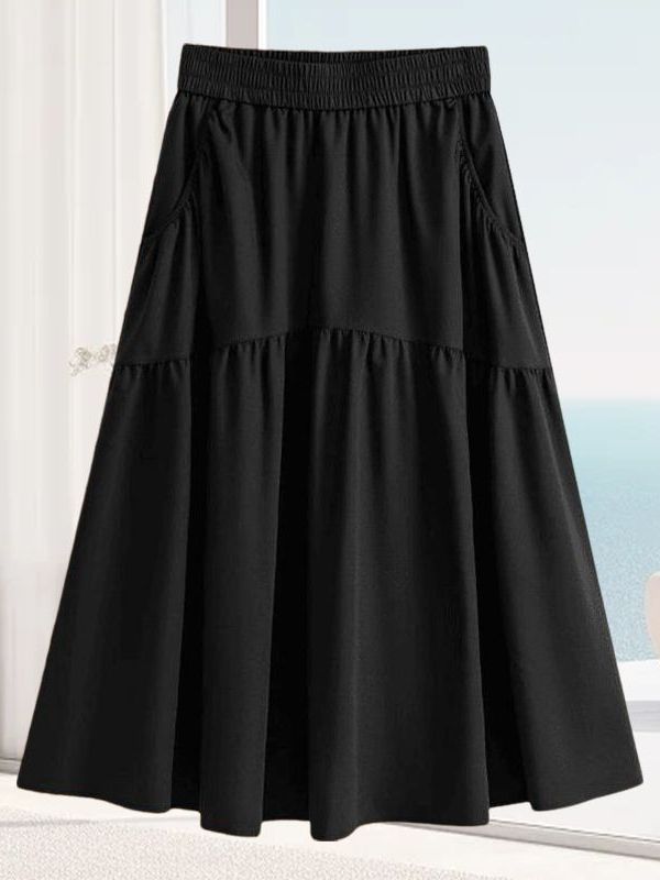 Saia Midi Confortável em A par - A-Line Skirt Midi avaliação e preço