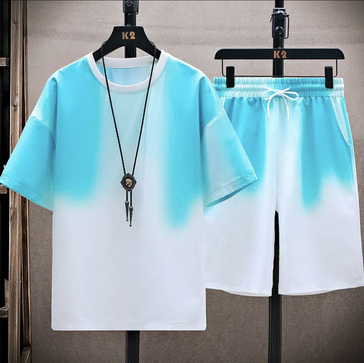 Novo conjunto de verão em seda - Women Top Fashion avaliação e preço