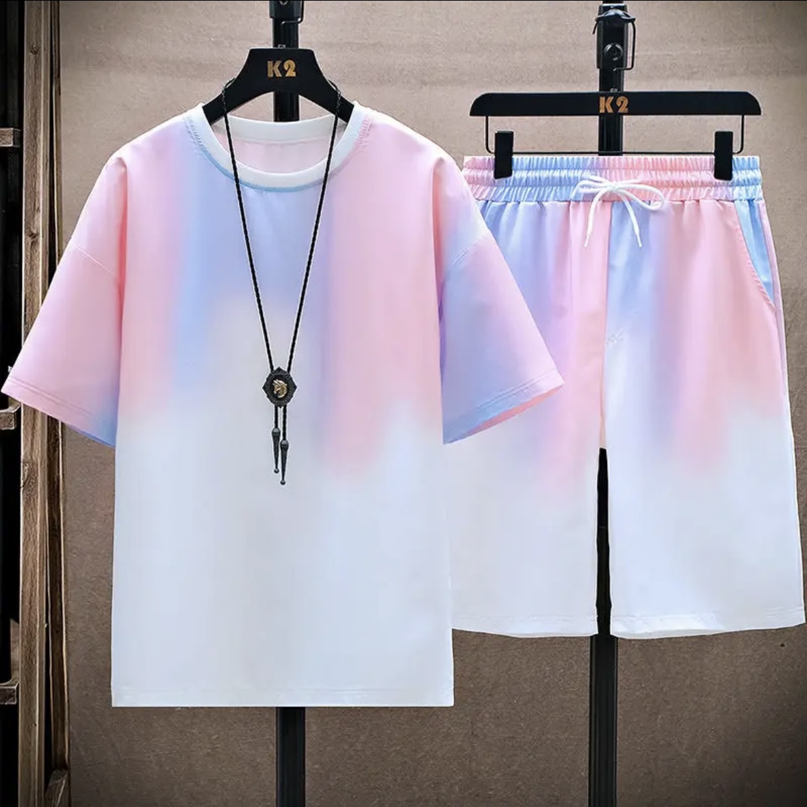 Novo conjunto de verão em seda - Women Top Fashion avaliação e preço