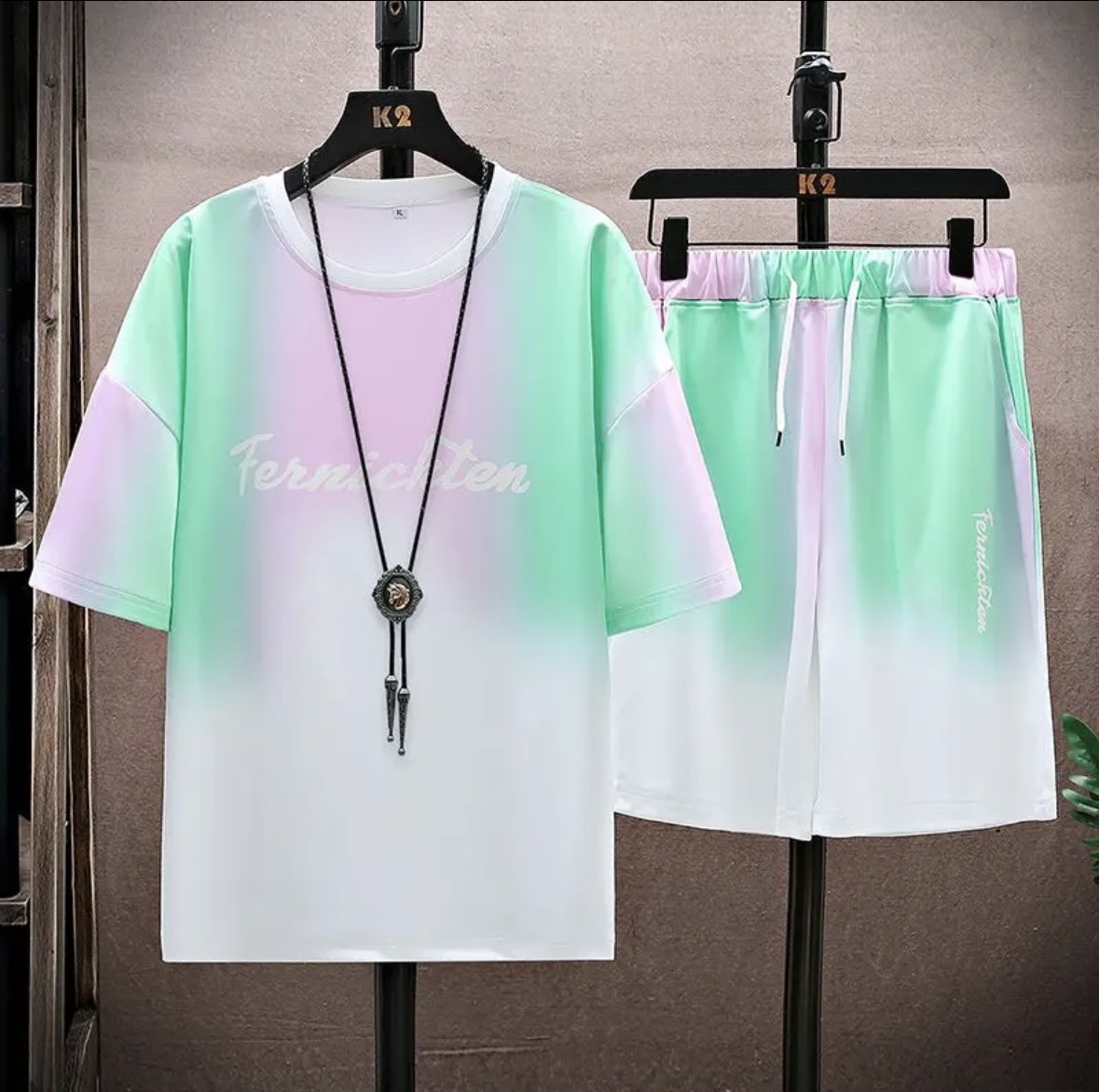 Novo conjunto de verão em seda - Women Top Fashion avaliação e preço