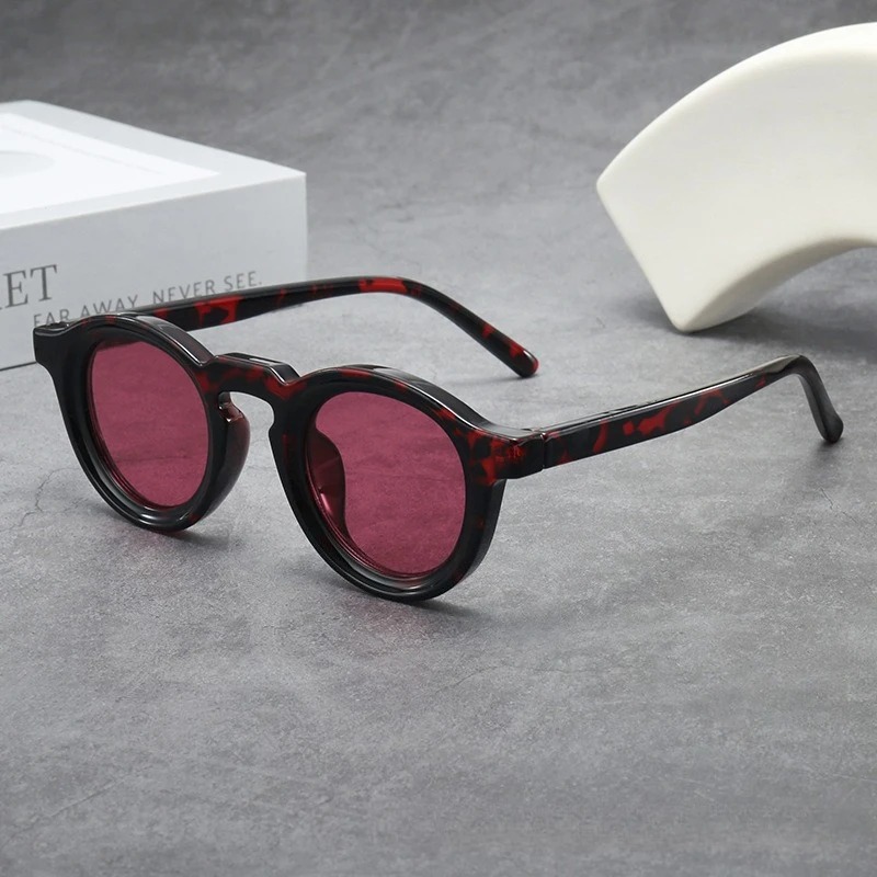 Óculos de Sol Redondos de Alta - Women'S Fashion Eyewear avaliação e preço